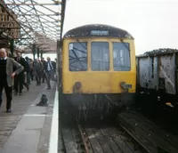 Class 108 DMU at New Holland Pier