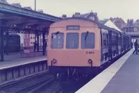 Class 101 DMU at Weymouth