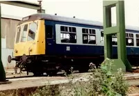 Class 108 DMU at Snailwell