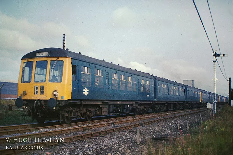 Class 108 DMU at Heighington