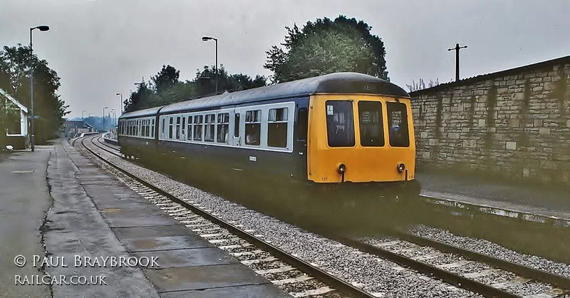 Class 108 DMU at Chapeltown