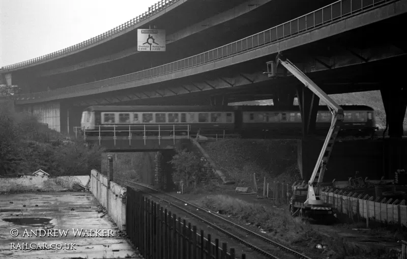 Class 108 DMU at Tinsley