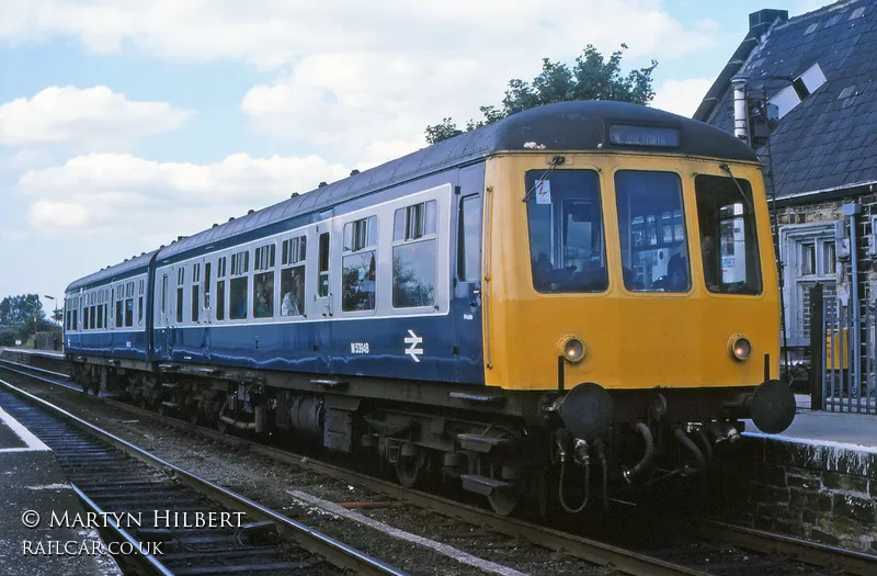 Class 108 DMU at Parbold