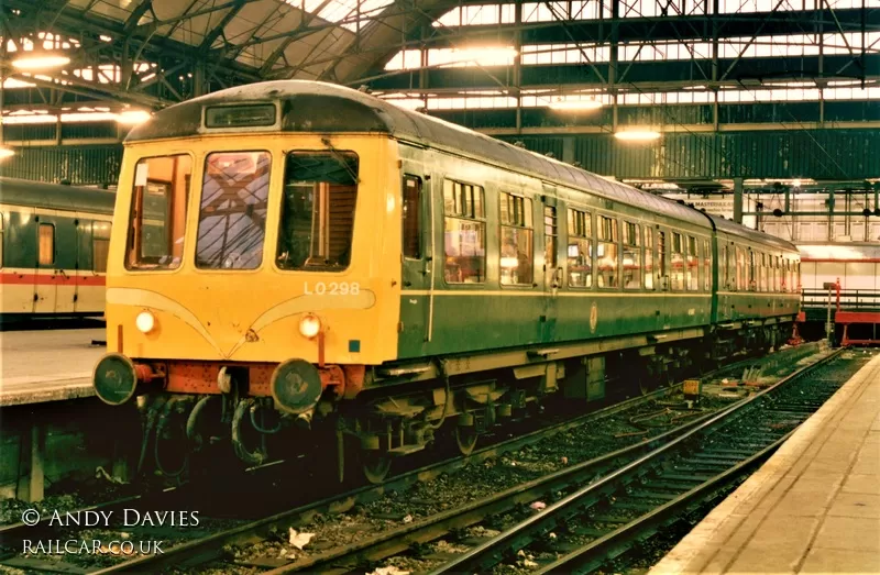 Class 108 DMU at Manchester Piccadilly