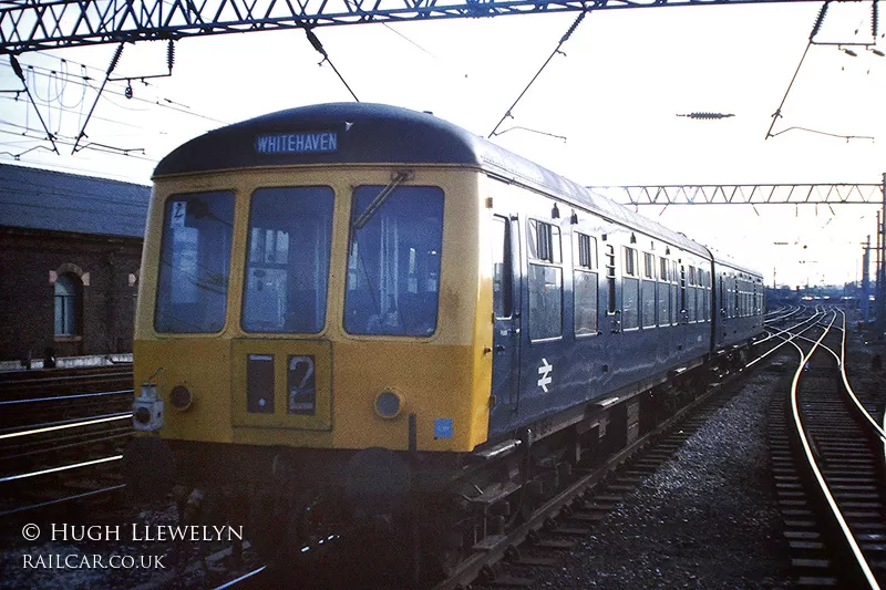 Class 108 DMU at Carlisle