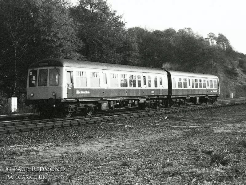 Class 108 DMU at Horbury Station Junction