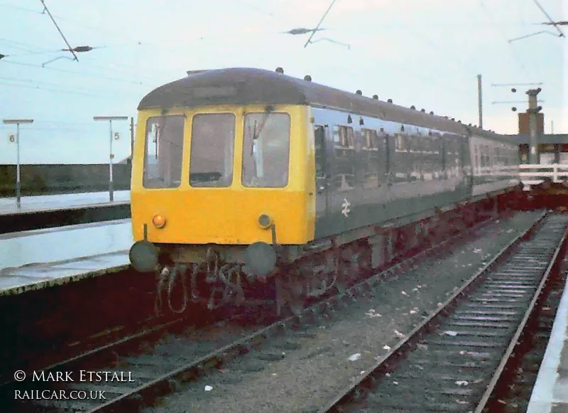 Class 108 DMU at Wigan North Western