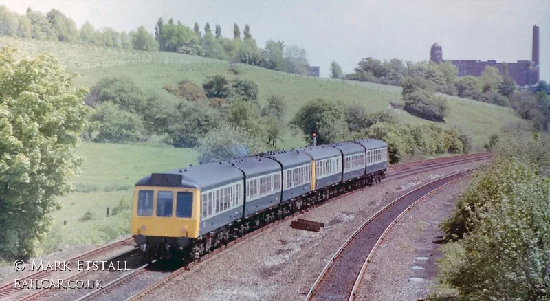 Class 108 DMU at Ladybridge Lane, Bolton