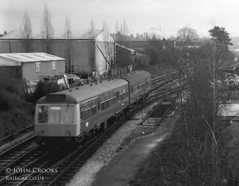 Class 108 DMU at Hereford