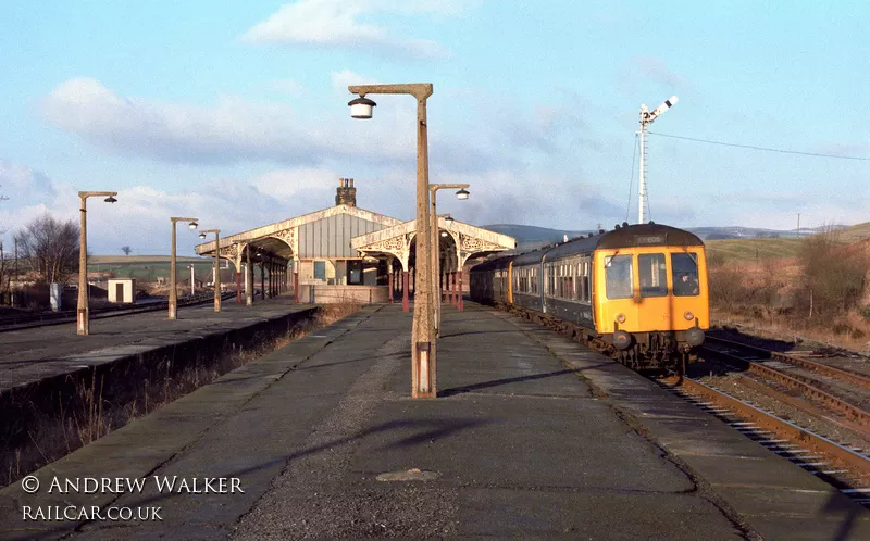 Class 108 DMU at Hellifield