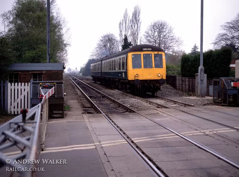 Class 108 DMU at Attenborough