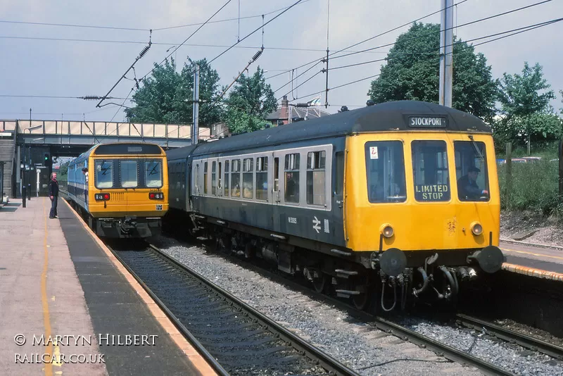 Class 108 DMU at Leyland