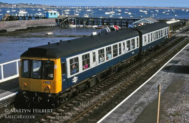 Class 108 DMU at Starcross