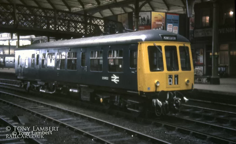 Class 108 DMU at Newcastle Central