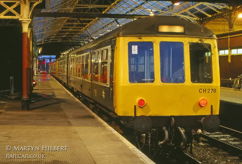 Class 108 DMU at Preston