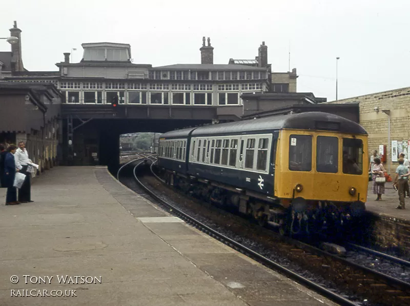 Class 108 DMU at Keighley