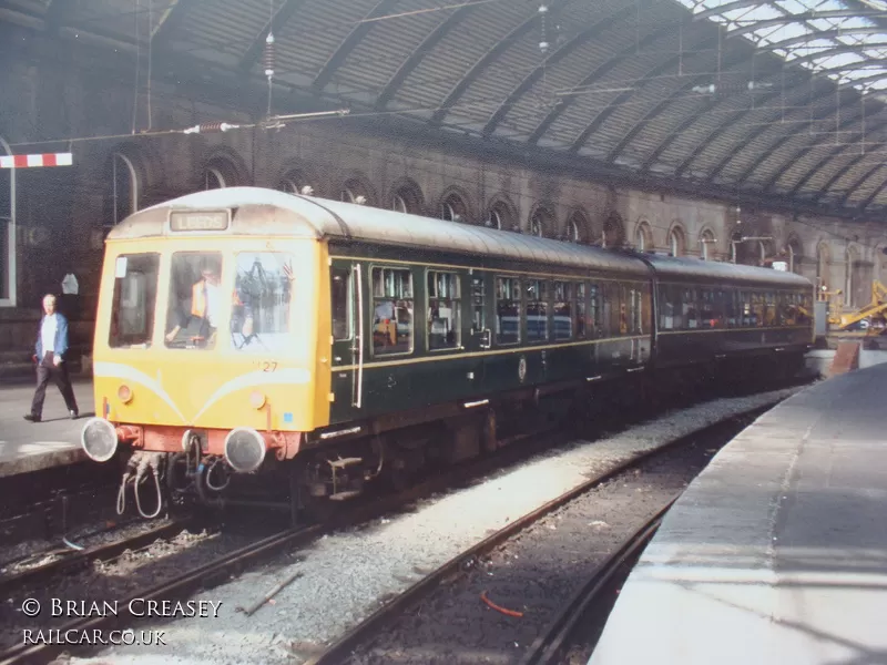 Class 108 DMU at Newcastle