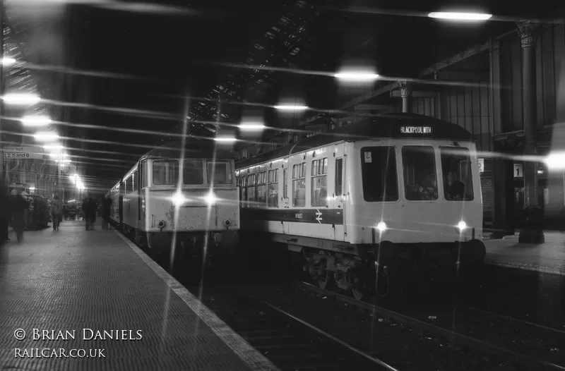 Class 108 DMU at Preston