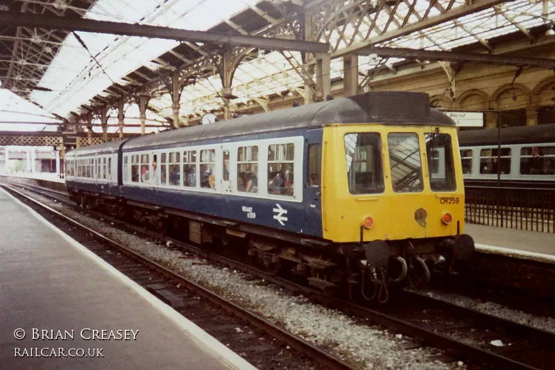 Class 108 DMU at Preston