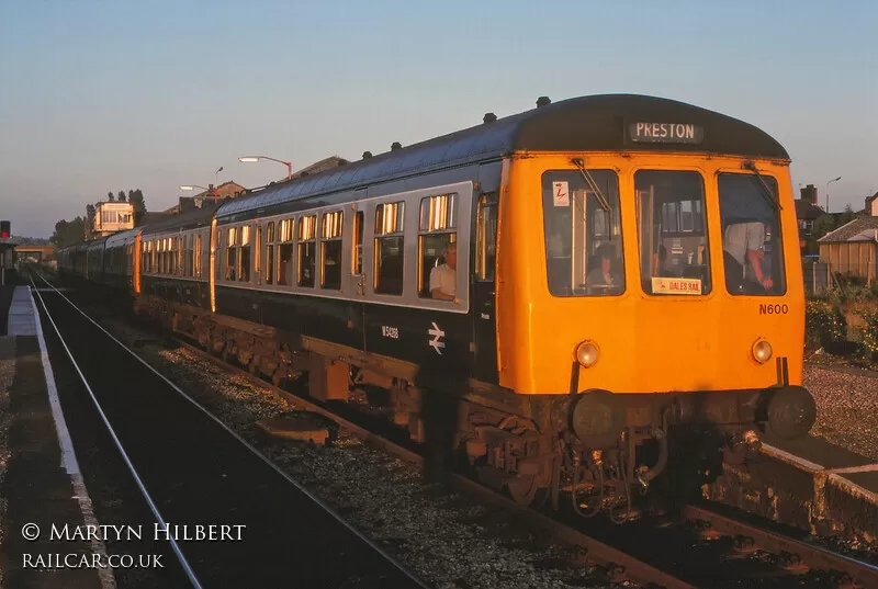 Class 108 DMU at Bamber Bridge