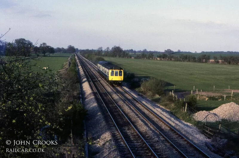 Class 108 DMU at Coedmoor