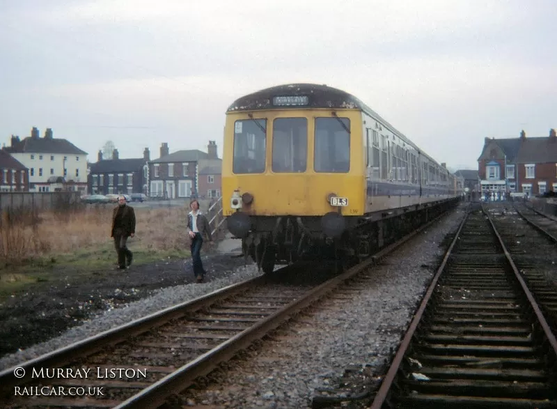 Class 108 DMU at Barton-on-Humber