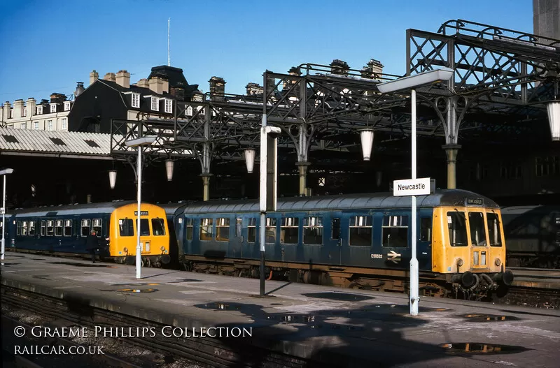 Class 108 DMU at Newcastle