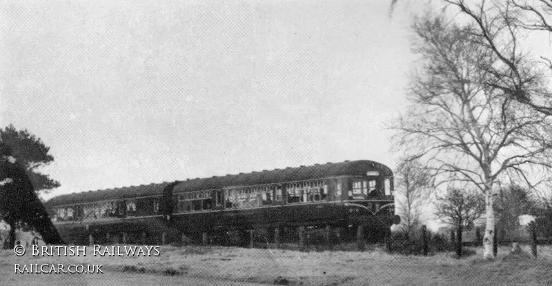 Class 109 DMU at Thorpeness