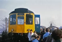 Class 110 DMU at Clayton West