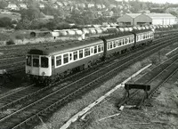 Class 110 DMU at Horbury &amp; Ossett