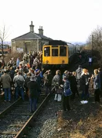 Class 110 DMU at Clayton West