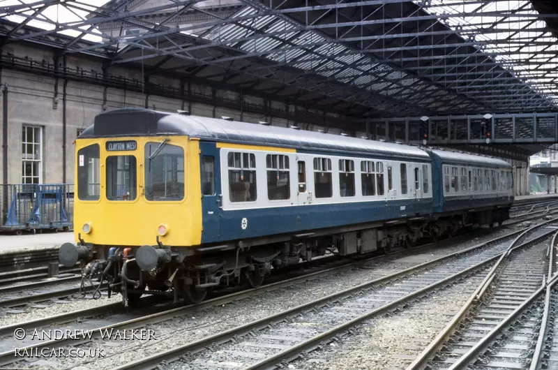 Class 110 DMU at Huddersfield