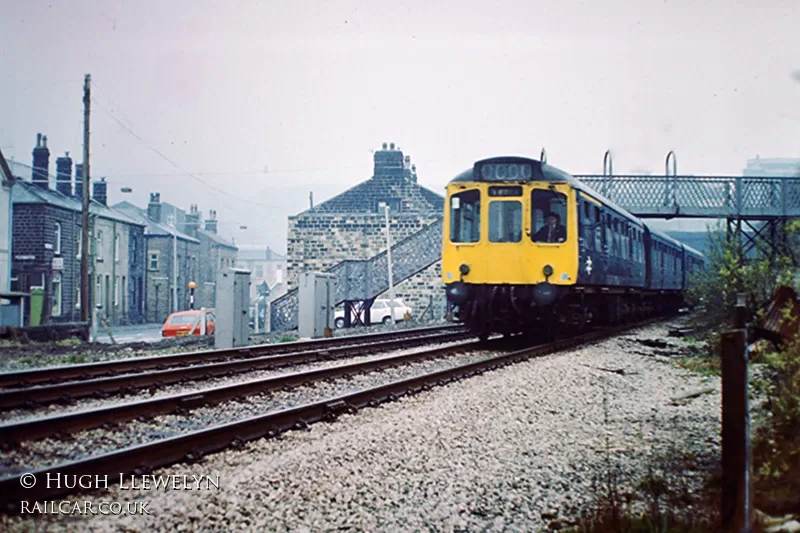 Class 110 DMU at Walsden, Todmorden