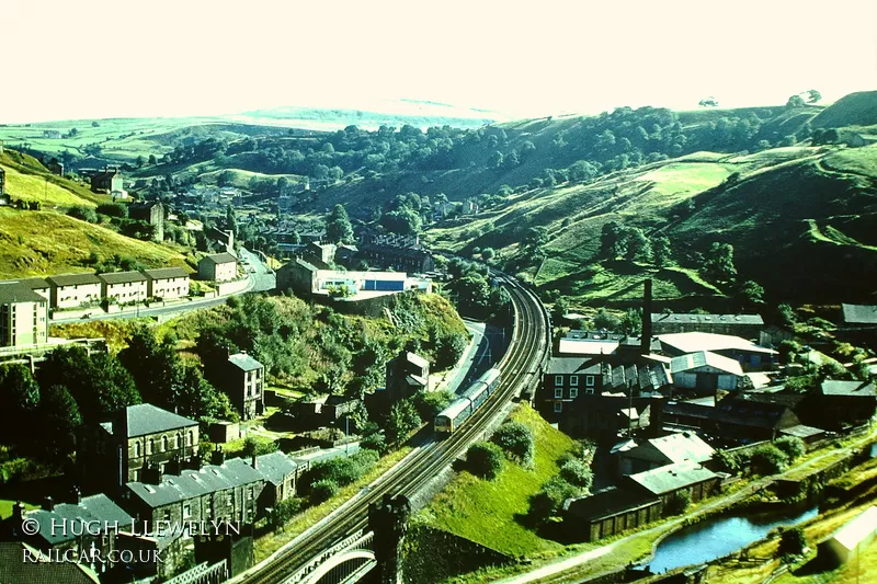 Class 110 DMU at Todmorden