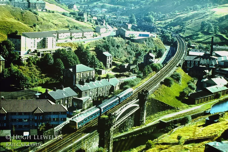 Class 110 DMU at Todmorden