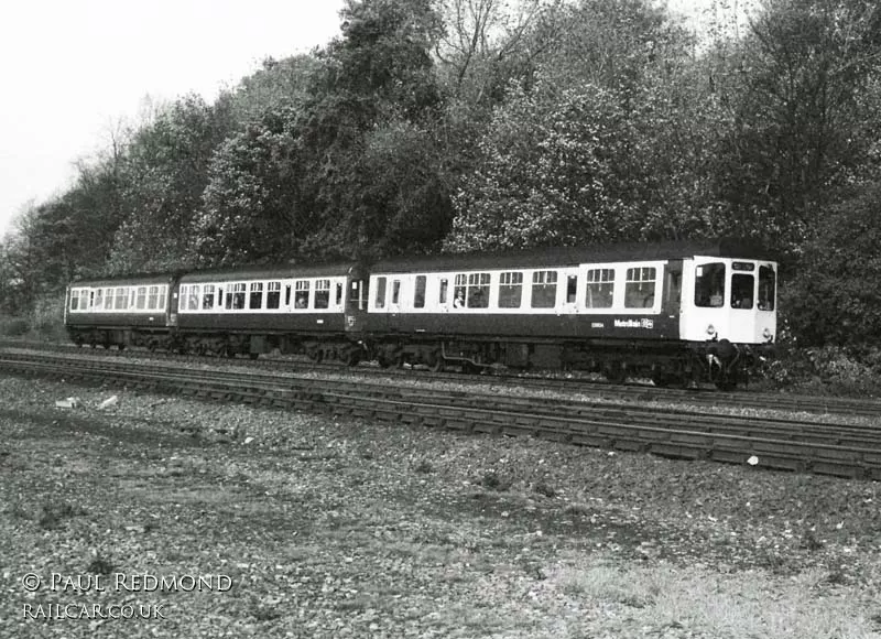 Class 110 DMU at Horbury Station Junction