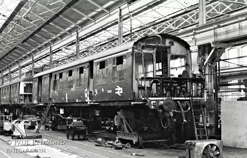 Class 110 DMU at Doncaster Works