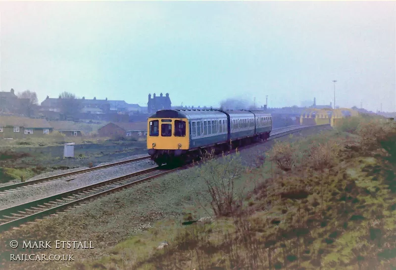 Class 110 DMU at Newton Heath