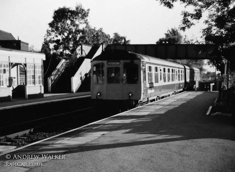 Class 110 DMU at Attenborough