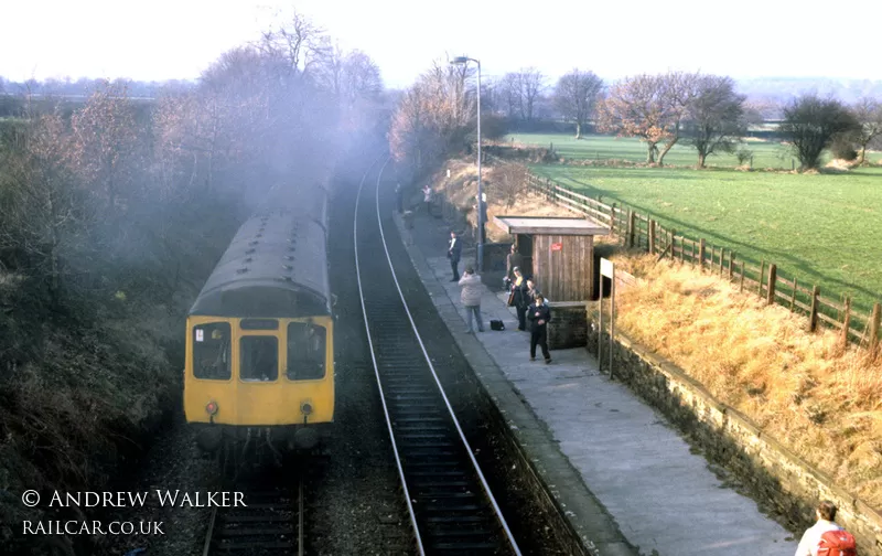 Class 110 DMU at Shepley