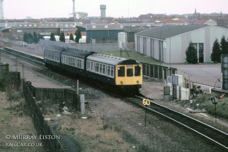 Class 110 DMU at New Clee