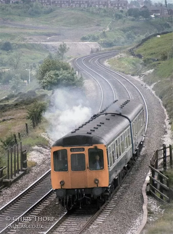 Class 110 DMU at Greenfield