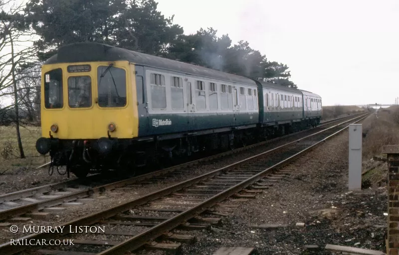 Class 110 DMU at Great Coates