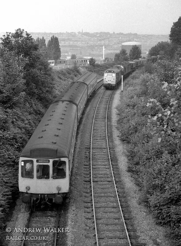 Class 110 DMU at Barnsley