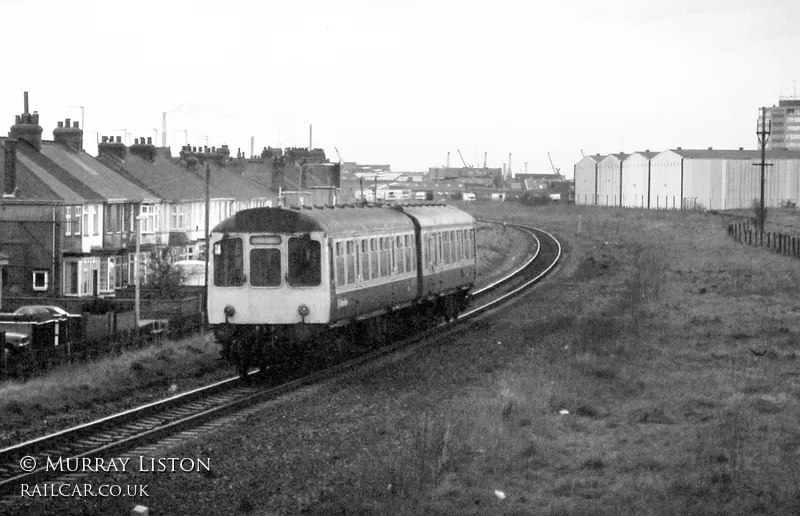 Class 110 DMU at New Clee