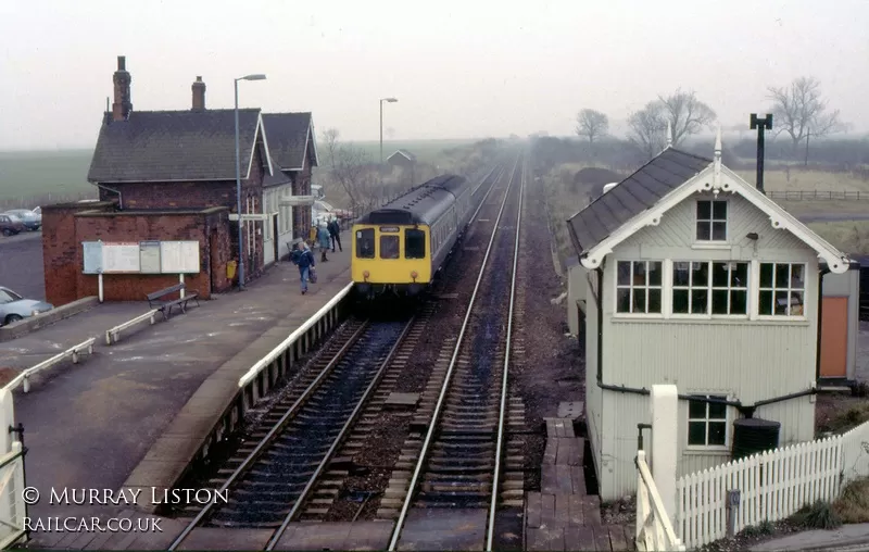 Class 110 DMU at Habrough