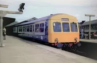 Class 111 DMU at York