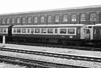 Class 111 DMU at Doncaster