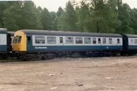 Class 111 DMU at Snailwell