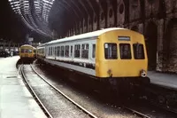 Class 111 DMU at York